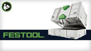 Festool TLOC Systainer Modular Tool Storage System [upl. by Macmillan253]