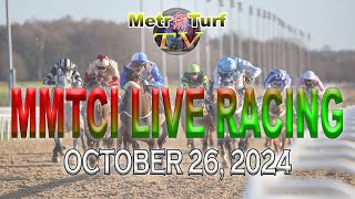 26 October 2024  Philippines Horse Racing Live  Metro Manila Turf Club Inc [upl. by Naud431]