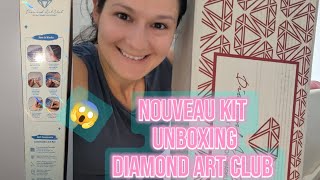 Nouvelle boîte et accessoires unboxing Diamond art club  World priestress carte surprise [upl. by Einahpit]