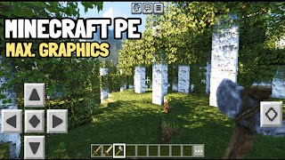 MCPE 120  Patrix  Max Deferred Graphics Ultra Settings [upl. by Montford]