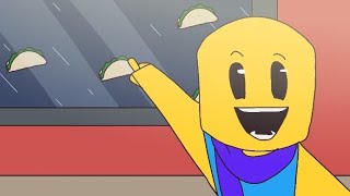 GUYS LOOK its raining tacos  Roblox animation [upl. by Veator]