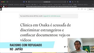 Racismo com refugiado no Japão [upl. by Ciri955]