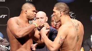 Alistair Overeem vs Bigfoot Silva UFC 156 FaceOff [upl. by Reisfield]