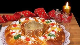 Receta Roscón de Reyes tradicional  ROSCON DE REYES EL AUTENTICO Y TRADICIONAL Loli Domínguez [upl. by Lechner396]