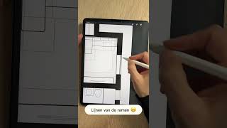 Plattegrond tekenen op de iPad [upl. by Critchfield669]