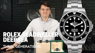 Rolex Seadweller Deepsea Generations  116660 126660 and 136660  SwissWatchExpo [upl. by Llertnod]