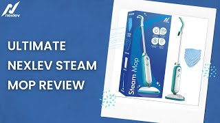 Ultimate Nexlev Steam Mop Review Handheld Floor amp Carpet Cleaner  SM01 [upl. by Noned]