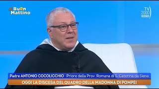 Fr Antonio Cocolicchio in diretta su TV2000  Frati Domenicani [upl. by Niwre]