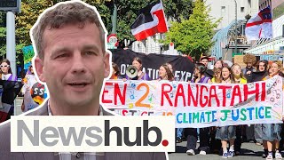 SS4C David Seymour scolds students for skipping school as they protest climate inaction  Newshub [upl. by Everest410]