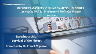 Session 1 Business Mastery Online Symposium Speaker Presentation Dr Franck Vigneron [upl. by Zinah]