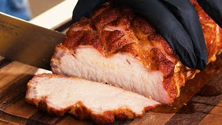 SUPER JUICY Smoked Pork Loin [upl. by Lillith]