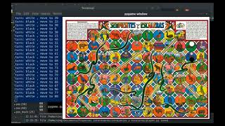 serpientes y escaleras en python [upl. by Yhcir618]