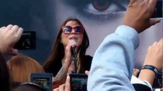 Christina Perri  A Thousand Years Part 2 Live at Fan Camp [upl. by Dodwell]