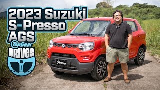 2023 Suzuki SPresso AGS review The SPresso finally goes ‘automatic’  Top Gear Philippines [upl. by Ayerim924]