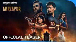 Mirzapur Season 3  Official Teaser  Pankaj Tripathi Ali Fazal Shweta Tripathi Rasika Dugal [upl. by Liuqnoj]