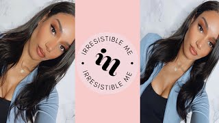 Irresistible Me Clip In Hair Extensions  Review and Demo irresistiblemehair [upl. by Turnheim]