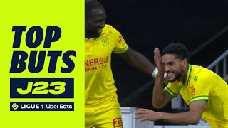 Top buts 23ème journée  Ligue 1 Uber Eats  20232024 [upl. by Carn]