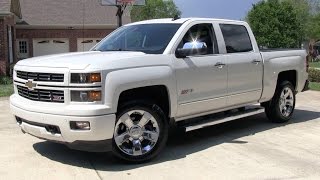 2015 Chevrolet Silverado 1500 62L8spd Z71 LTZ Crew Start Up Road Test and In Depth Review [upl. by Anigue]