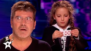 YOUNGEST Ever Magician on Britains Got Talent [upl. by Tirrej]