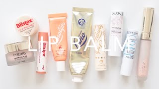 Favourite Lip Balms  Best Hydrating Nourishing Products I Repurchase [upl. by Horten]