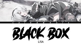 NieRAutomata Ver1 1a  Opening 2 FULL『Black Box』by LiSA Lyrics [upl. by Yboc251]