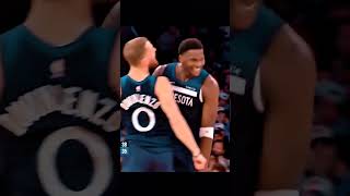 Knicks and Wolves BEEF😤🔥 shorts nba edit [upl. by Enylorac]