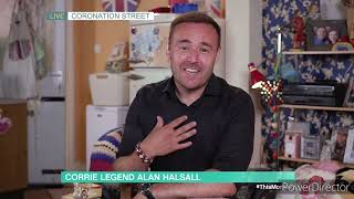 Alan Halsalls Interview On This Morning 7824 [upl. by Acimot838]