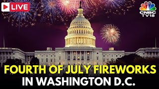 LIVE July 4th Fireworks 2024  Thousands Gather for Fourth of July Fireworks in Washington DC N18G [upl. by Imak]