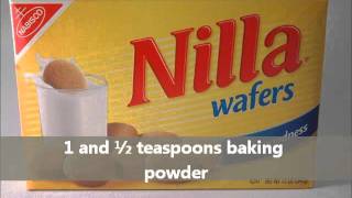 Nabisco Nilla Wafers Famous Secret Recipe  Unveiled [upl. by Oeniri111]