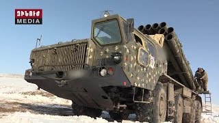 РСЗО 9К58 «Смерч» Армянской АрмииArmenian Army Smerch 9K58 MLRS [upl. by Ode]