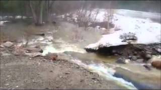 Piscataquis River Flooding [upl. by Yelnoc570]