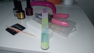 Tout mon Materiel Pour la pause Gel semipermanent a petit prix [upl. by Nnyla]