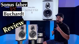 Review of Sonus Faber Sonetto II versus Focal Aria 906 and Buchardt S400 MKII [upl. by Marnie]