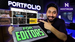 PORTFOLIO for Video Editors amp Videographers ft Hostinger [upl. by Arielle808]