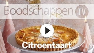 Citroentaart  Boodschappen TV [upl. by Tessa]