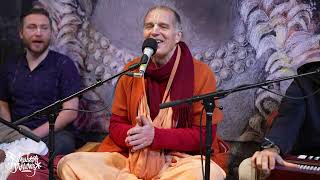 Sacinandana Swami  Day 3  Radhadesh Mellows 2023 [upl. by Llatsyrk]