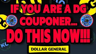 ⚠️IMPORTANT INFO FOR DG COUPONERS [upl. by Chilt]