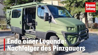 Das Ende einer Legende Bundesheer Das ist der Nachfolger des Pinzgauers  kronetv NEWS [upl. by Oidgime420]