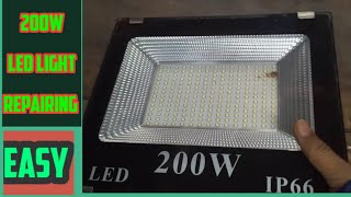 200W LED LIGHT REPAIRING [upl. by Kenley]