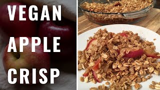 Vegan Apple Crisp WFPB Oil Free [upl. by Angil]