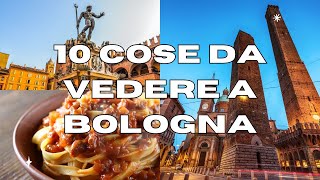 10 Cose da vedere a BOLOGNA  GUIDA TURISTICA [upl. by Ardnahsal]