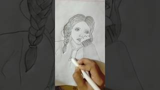 Pencil scratch ll How to draw a girl with hoodie ll drawing sketch pencildrawing [upl. by Biegel]