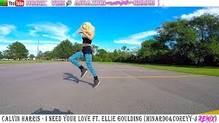 Calvin Harris  I Need Your Love ft Ellie Goulding MinardoampCoreyyJ RemixShuffleCutting Shapes [upl. by Nwotna]