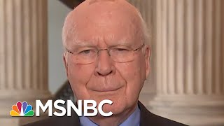 Sen Pat Leahy SNL Skit On Brett Kavanaugh Was Unfortunately Too Accurate  Andrea Mitchell  MSNBC [upl. by Stovall]