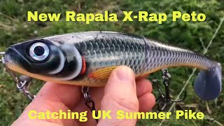 New Rapala XRap Petocatching UK Summer pike on lures 2018 [upl. by Eradis]