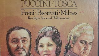 1978 Rec Puccini Opera Tosca side 1 Luciano Pavarotti Mirella Freni 푸치니 오페라 토스카 1면 루치아노 파바로티 LP [upl. by Ahsoyek]