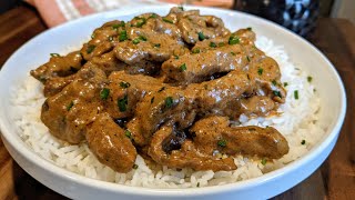 Beef Stroganoff recipe [upl. by Kcirnek316]