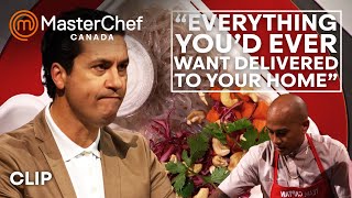 The Worst Takeaway Restaurant  MasterChef Canada  MasterChef World [upl. by Longwood]