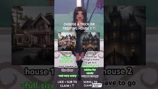 Choose a trick or treating house  deleting aesthetic [upl. by Wolfgang]