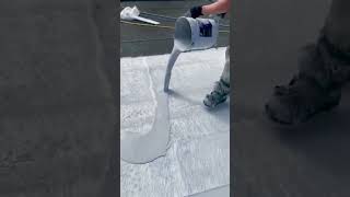 shorts How to get waterproof your feltasphalt roof using The Owl Lava 20 I Owl Waterproofing [upl. by Nnilsia]